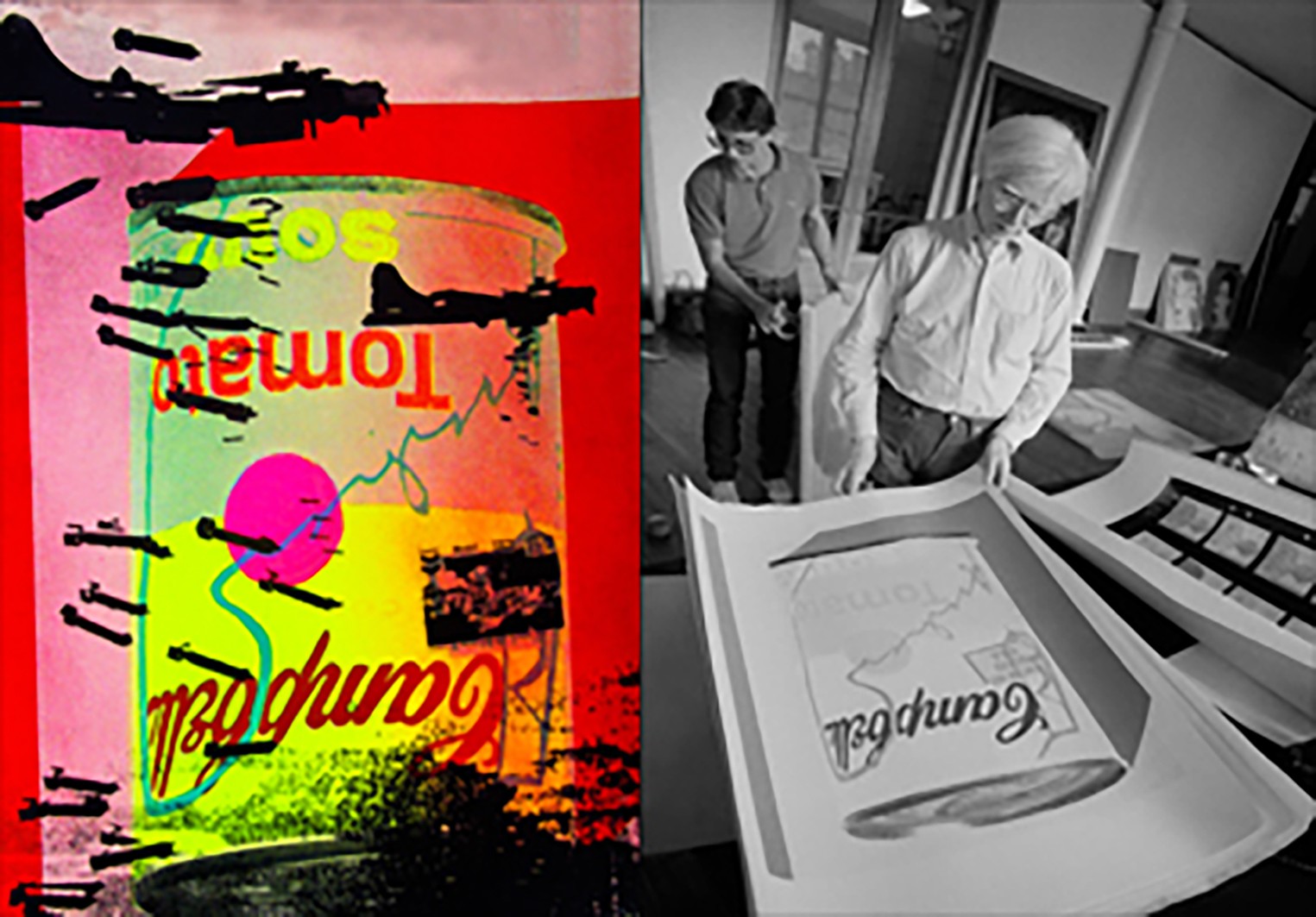 Warhol and the WARhol print by TD 